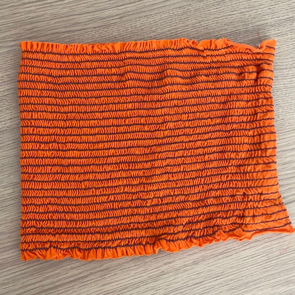 Orange Tube Top